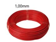 FIO P/ INSTALAÇAO 1,00MM (VERMELHO - RL100MT) CS16VM