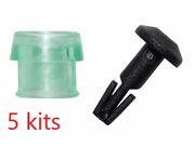 KIT CAIXA CAMB GM CELTA/PRISMA (5PÇS) (BUCHA+PINO) 35020