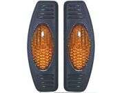 LUMINOSO PROTETOR PORTA BASE PRETA- LARANJA 05003