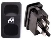 BOTAO VIDRO ELET VW GOL/SAV/SANT SIMP 5PIN VW1008