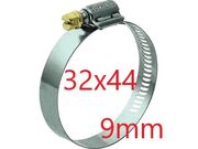 ABRAÇADEIRA SEM-FIM 32X44MM 9MM (20PÇS) PAB3244P