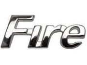 EMBLEMA FIAT ( FIRE ) UNO/PALIO CROMO SA957