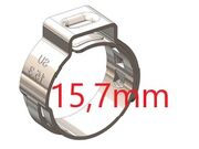 ABRAÇADEIRA AÇO INOX 15.7MM  (10PÇS)  ARI15707