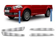 APLIQUE CROMO P/CHOQ FIAT SIENA (4PÇS) 07041