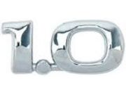 EMBLEMA GM ( 1.0 )  CROMADO CORSA 96/... 8024