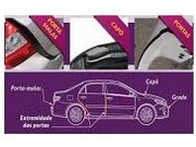 BORR ACAB PORTA AUTO ADESIVA PRATA  981C