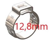 ABRAÇADEIRA AÇO INOX 12.8MM  (10PÇS)  ARI12807