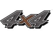 EMBLEMA TOYOTA ( 4X4 ) HILUX 2021 (ADESIVO) 937140