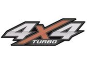 EMBLEMA TOYOTA ( 4X4 ) HILUX 16/ ADESIVO 10942