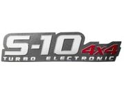 EMBLEMA GM ( 4X4 ) S10 09/11 ADESIV. VERM. 2950829