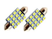 LAMP LED TORPEDO 36MM 12V  16SMD3528  1014002