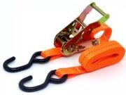 CINTA AMARRA CARGA C/ CATRACA 4,5M X 2,5CM (60KG)
