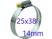ABRAÇADEIRA SEM-FIM 25X38MM 14MM (10PÇS) ABC142538