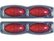 LUMINOSO PROTETOR PORTA BASE PRETA-VERMELHO 16008