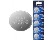 BATERIA CR-1620 3V CARTELA C/ 5 UN  134P6