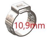 ABRAÇADEIRA AÇO INOX 10.9MM  (10PÇS)  ARI10905