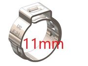 ABRAÇADEIRA AÇO INOX 11MM  (10PÇS)  ARL11805