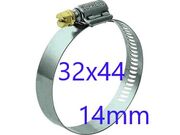 ABRAÇADEIRA SEM-FIM 32X44MM 14MM (10PÇS) FAB3244P