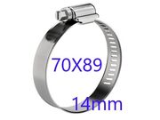 ABRAÇADEIRA SEM-FIM 70X89MM 14MM (10PÇS) ABC147089