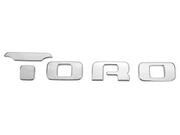 EMBLEMA FIAT ( TORO ) CROMO 13079